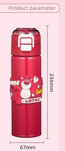 Image of Diisney Mikey Stainless Steel Water Bottle,|SS316| Insulated Water Bottle Stainless Steel Bottle, with Double Wall Vacuum Insulation, 500 ml Hot & Cold Bottle (Disney-Blue)