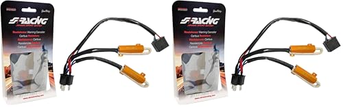 Evita error de fundido con la resistencia LED H4 Simoni Racing de 50W
