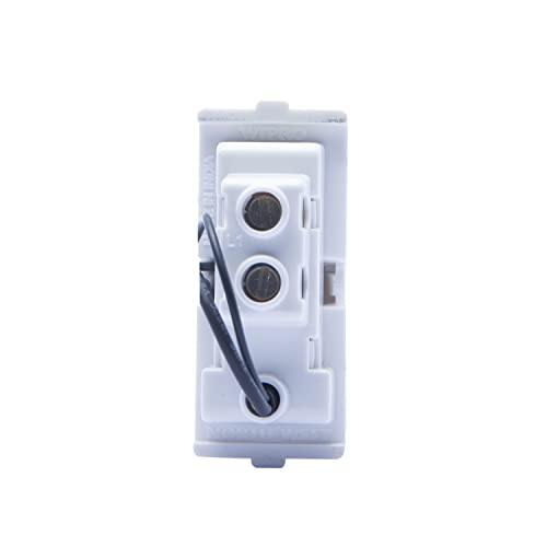 Image of Wipro Northwest Venia 16A One Way Switch With Indicator, White (pack of 20)
