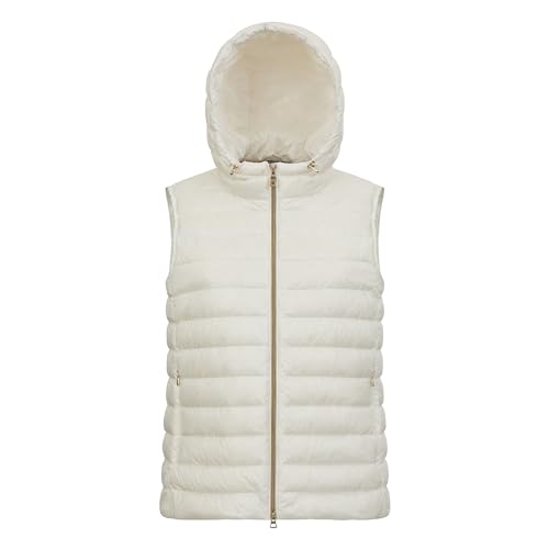 Gilet Geox W Jaysen blanc brillant taille 46 veste sans manche femme