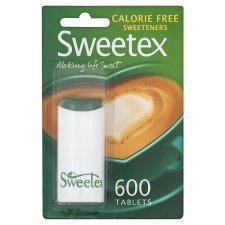 Sweetex Calorie Free Sweeteners 600 per pack