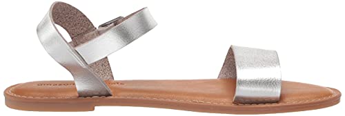 Image of Amazon Essentials Women's Two Strap Buckle Sandal with Adjustable Ankle Strap