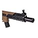 SIG SAUER MCX Rattler Canebrake .177 Caliber Semi-Auto Pellet Air Rifle | Airgun with Flip-Up Sights and 30-Round Magazine for Shooting Training & Practice, PCP Model