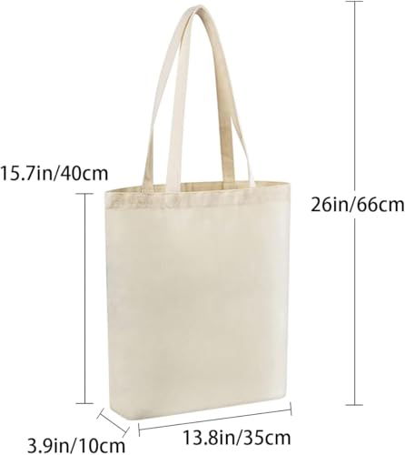Faylapa-6-Pcs-Canvas-Tote-BagsHeavy-Duty-and-Strong-Easter-Hunter-Bag-Shopping-Grocery-Bag-Blank-Cotton-Bags-for-Decorating-Crafts-DIYPainting-Beige-136x-153