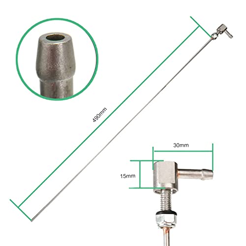 RUIZHI Tank Extractor, 490mm Lange Standpijp voor Auto Brandstof Heater, Stookolie Zuigleiding Eberspacher/Webasto Air - Afbeelding 3