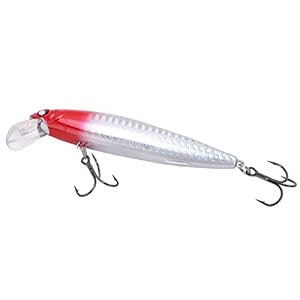 Minnow Bait, stroomlijn hard kunstaas Efficiënte levensechte body voor zoetwatervissen