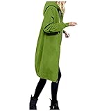 PTLLEND Damenmode Kordelzug Pullover mit Kapuze Freizeit Farbblock Patchwork Hoodies Sweatshirt Tasche Bluse Lässig Elegant Sweatshirt Hoodies