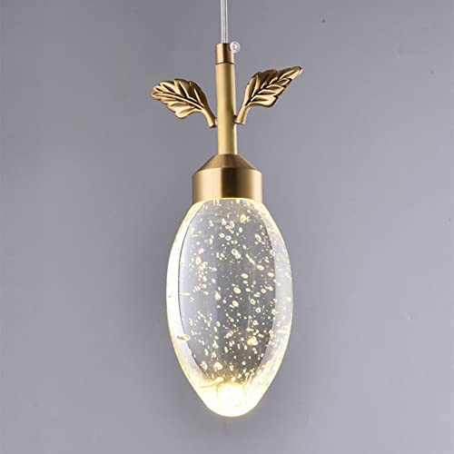Lampe nordique créative en cristal pour illuminer un bar sombre