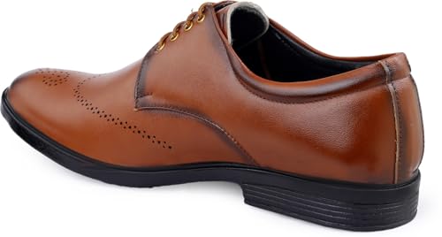 Image of Formal Brogue Lace Up Corporate Casuals for Men