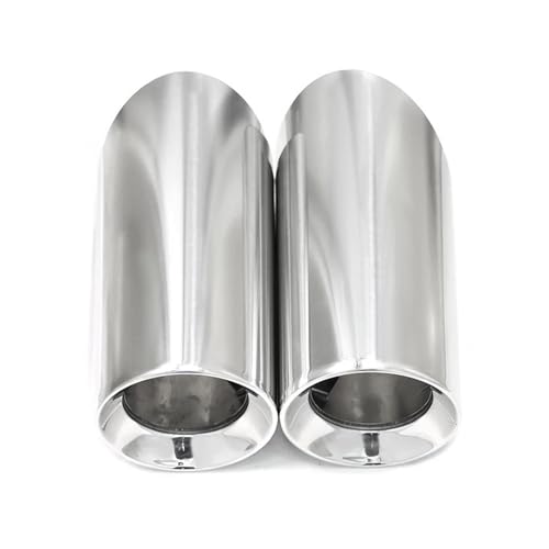 Embouts d'échappement inox premium argent pour BMW 320i F32 F33