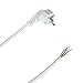 Produktbild Anschlussleitung mit Schukostecker weiss 3x1.5² Anschlusskabel Gerätekabel Kabel Stecker Stromkabel 1,5m