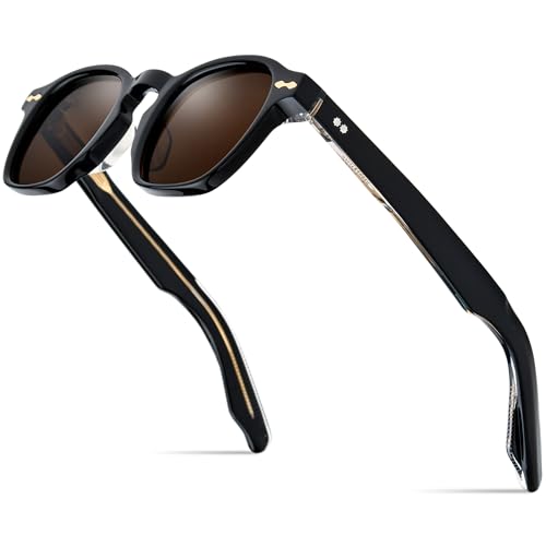 Image of HEPIDEM Acetate Glasses Frame Men Women Square Eyeglasses Optical Spectacles MZEPH