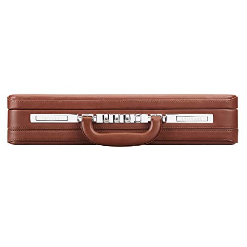 Image of Briefcase Hard Attachment Briefcase for Men & Women /Thin Hardside Laptop Case with Combo Lock