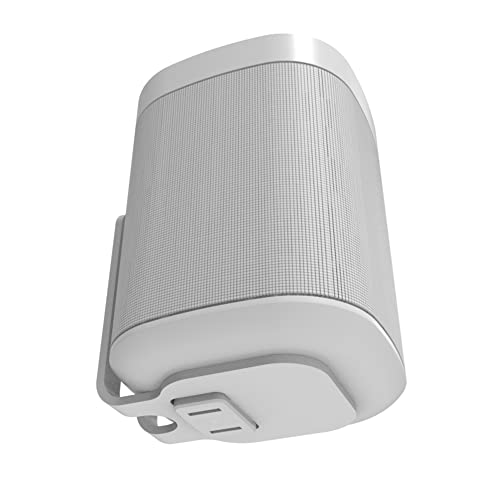 ONE, ONE SL & Play:1 Wall Mount Bracket, White, Compatible with Sonos ONE, ONE SL & PLAY1 Speaker