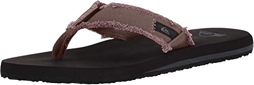  Quiksilver Monkey Abyss, Tongs Homme, Marron (...