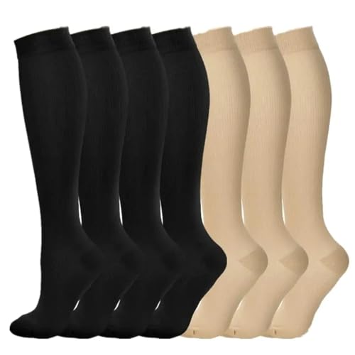 Chaussettes compression mollets course basket-ball équitation homme CS726 - 2