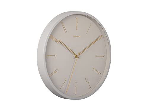 Karlsson Belle Numbers Wall Clock 35cm - Warm grey - Image 2