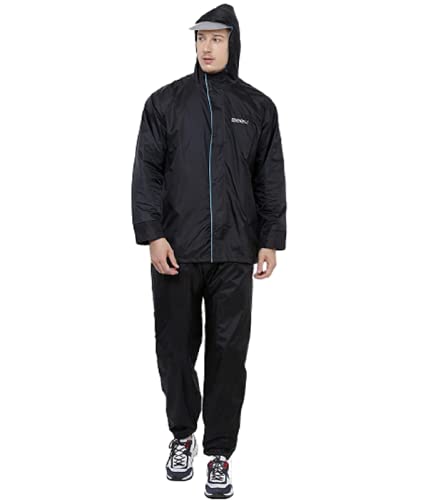 Adjustable Hood | Reversible Raincoat 