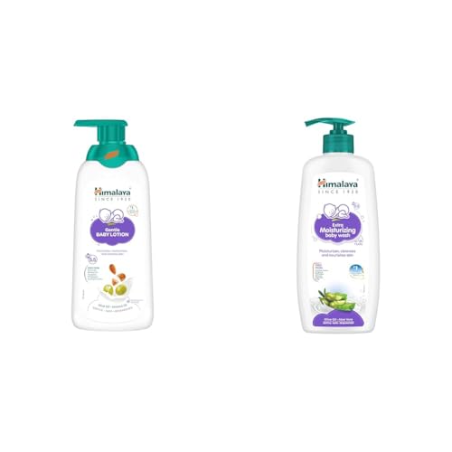 Image of Gentle Baby Lotion 400Ml And Himalaya Extra Moisturizing Baby Wash 400Ml