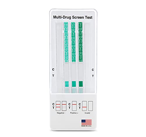 Drugexam 10 Pack - Drugexam Thc Advantage Made In Usa Multi Level Marijuana Home Urine Test Kit. Highly Sensitive Thc 3 Level Drug Test Kit. Detects At 50 Ng/Ml thumb #1
