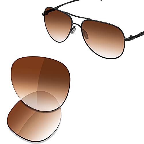 Image of SAUCER Premium Replacement Lenses & Nosepads for Oakley Elmont L OO4119 60mm Sunglasses