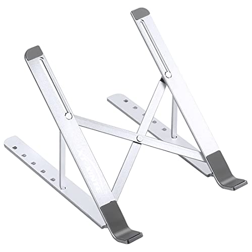 Soporte plegable para laptop de aluminio ventilado ajustable miniatura 1