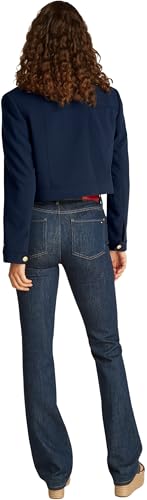 ICONICITÀ INTRAMONTABILE: L’originale blazer Tommy Hilfiger presenta un taglio corto. Il design pulito ed essenziale di questa giacca stilosa lo rende un capo classico, immancabile in un guardaroba.