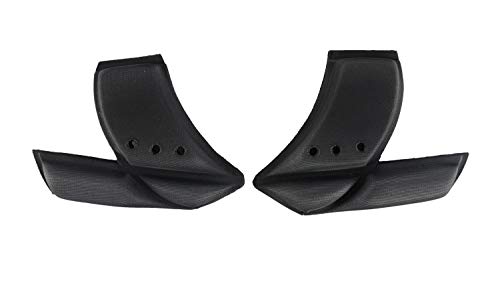 Shrey Air 2.0 Ear Guard Set Black One Size for Cricket Helmet