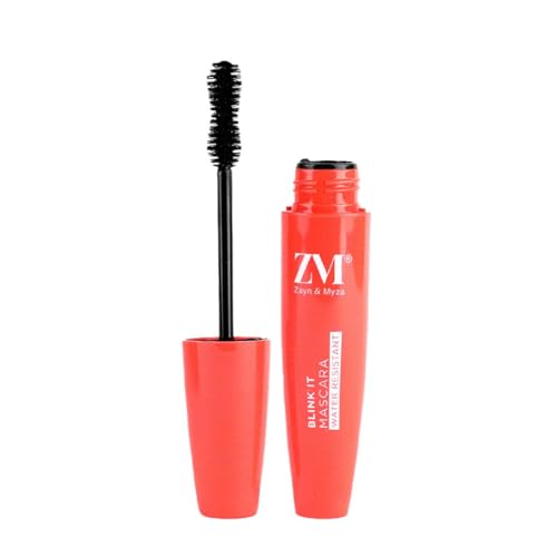 ZM Zayn & Myza Blink It Mascara - 12hr Lasting, Smudge Proof & Water Resistant Formula I 3 in 1 - Curling, Lengthening & Volumizing Mascara I Cruelty & Paraben Free 8.5 ml