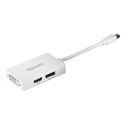 DisplayPort Mini HDMI/DVI Adapter, Portable, 1080p Resolution