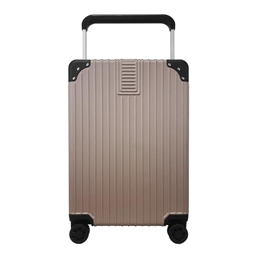 Mala Rígida De Fibra 360° Tamanho Bordo - Gladiador Wide (Rose Gold)