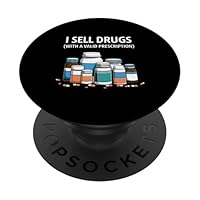 Lustiger Apotheker für Männer Frauen Apotheker Techniker Medizin PopSockets Klebender PopGrip