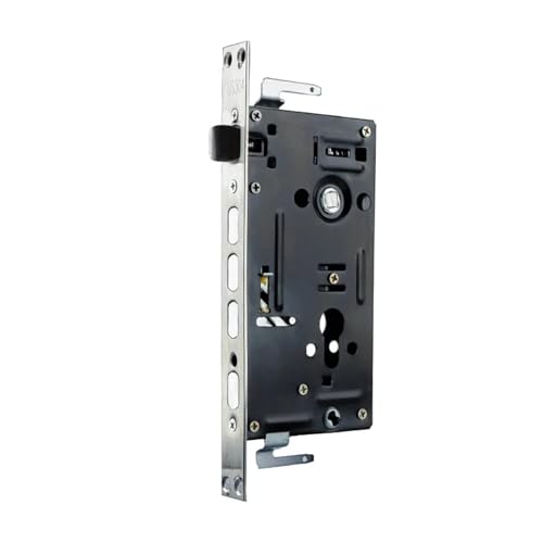 Cerradura de Embutir, Picaporte Con Cerradura Cuerpo de cerradura mecánica Uso apto para ingeniería de cerradura de puerta antirrobo Cabeza cuadrada 24 * 240 Cuerpo de cerradura cilíndrico 30 * 240(B)