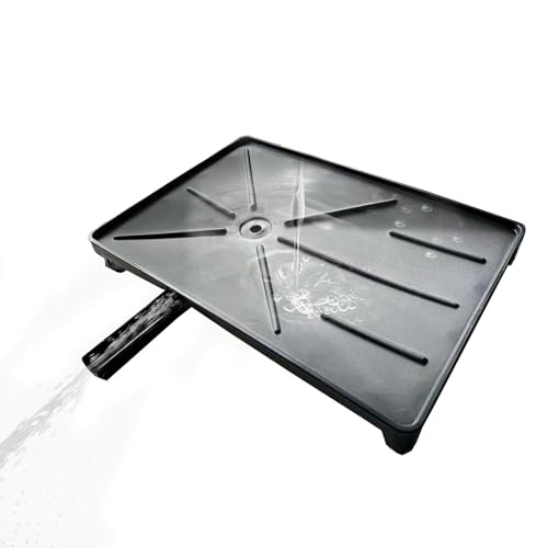 Bac de récupération de condensats pour climatiseur central portable et unité de fenêtre avec tuyau