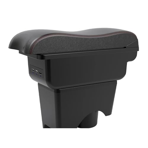 MINI C00perA[Xg{bNXɓK Countryman R50 R52 R53 R56 R57 R58 R60 F55 F56 F57 F60 ԗpA[Xg{bNX gtBbg J[ANZT[(B1 Black red 3 USB