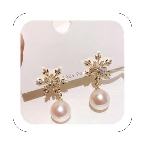 Generic Silver Plated Pearl Earrings Cover
