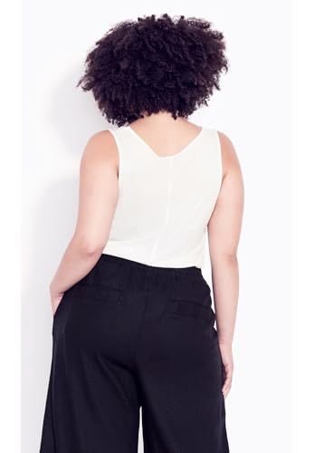 Women's Plus Size Wide Leg Crop Pant4