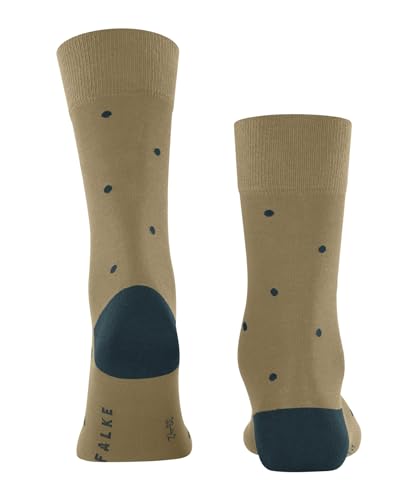 Image of FALKE Men's Dot Socks, Breathable, Crew, Casual or Dress, Polka Dots, 1 Pair
