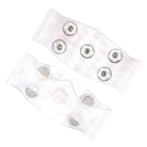 Crampones De 5 Puntas Tacos De Hielo | Tacos De Hielo | Tacos De Tracción A Pie | Puños De Nieve Para Tracción | Tacos De Hielo Para Todos Los Terrenos | Tacos De Seguridad