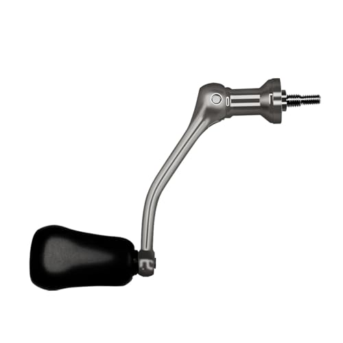 Fishing Reel Handle - Fishing Reels Rock Arm, Stainless Steel Fishing Wheel Handle | Comfortable Screw in Knob Rock Arm Rotary Knob Repair Parts, Handle Ergonomic Rocker for Fishing