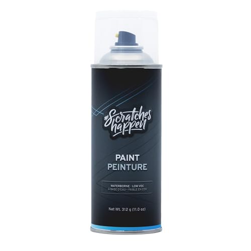 ScratchesHappen Exact-Match Spray Paint - Tuxedo Black Metallic (UH/M7211A) for Ford - Paint Only