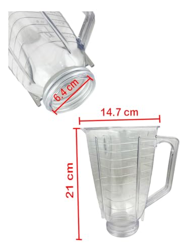 La mejor comparación de vaso para licuadora los mejores 10. 20 vaso para licuadora marca Sofdesk (2)