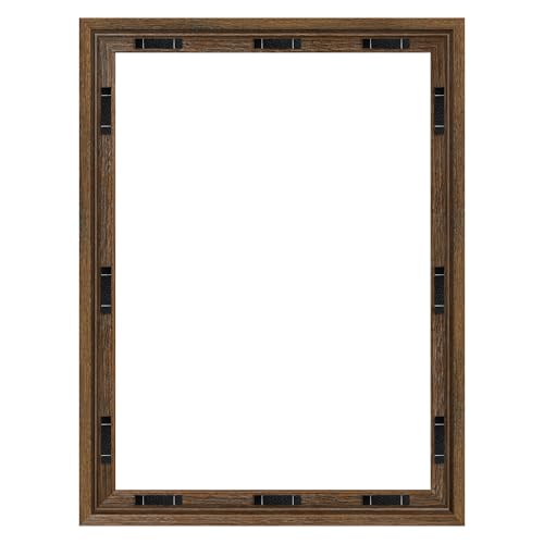 Abtgt 16x20 Canvas Floating Frame with 0.9 Deep Brown Floater Frame for Canvas Paintings with Adhesive Vertical or Horizontal Wall Art frame for Prints Oil Painting Diamond Decor 1 Pack.