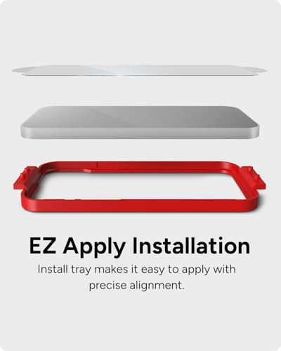Image of ZAGG Glass+ Samsung Galaxy A36 5G Screen Protector - Extreme Impact & Shatter Protection, Scratch-Resistant, Smudge-Resistant, Fingerprint Scanner Compatible, InvisibleShield, Easy Installation