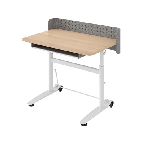 Ergotopia Escritorio infantil regulable en altura – escritorio ergonómico para niños a partir de 6 años, escritorio creciente para escuela primaria y tareas