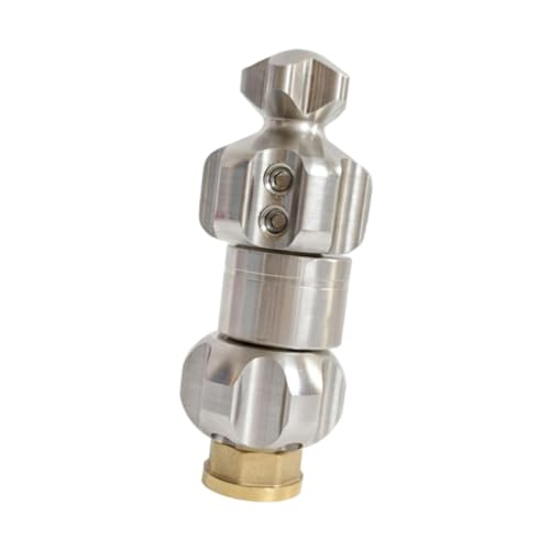 Aymzbd Sewer Nozzle Boquilla de Chorro para Desatascador de Tuberías Accesorio de Acero Inoxidable para Limpieza Profunda en El Hogar Mantenimiento de, 135 L Min 200 Bar
