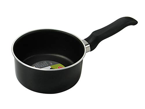 Ballarini Firenze Casseruola 1 Manico, Cortan, Nero, Diametro 20 cm