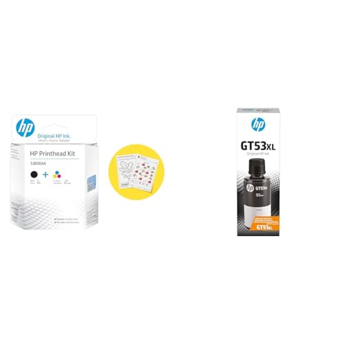 Image of HP Black /Tri-Color Printhead Kit 3JB06AA Deskjet 5800 Series