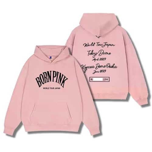 BLI-NK Album Born Pink Sudadera con Capucha Support Sudadera Estampada Camisas...