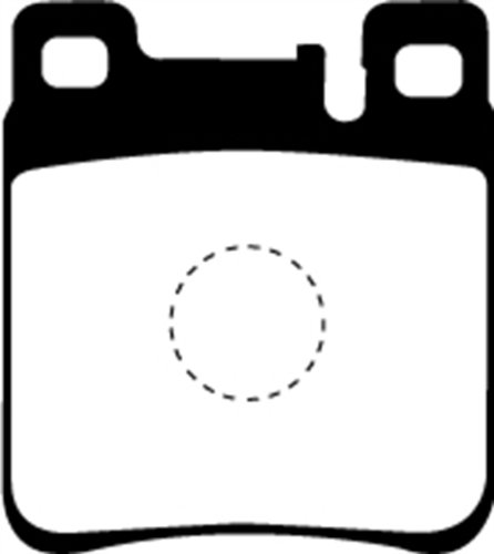 Image of EBC Brakes DP4887R Yellowstuff Street and Track Brake Pad